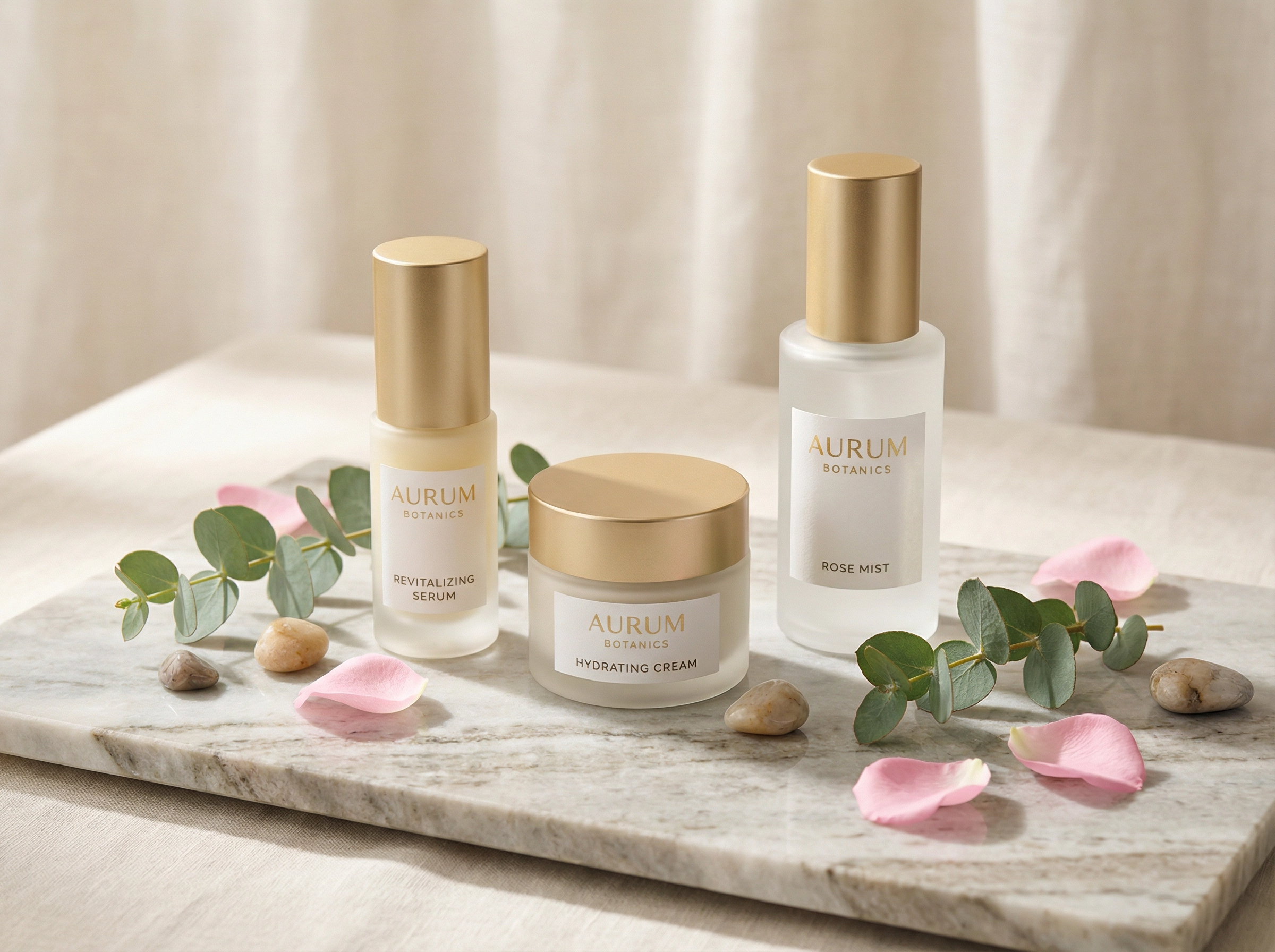 luxury skincare campaign